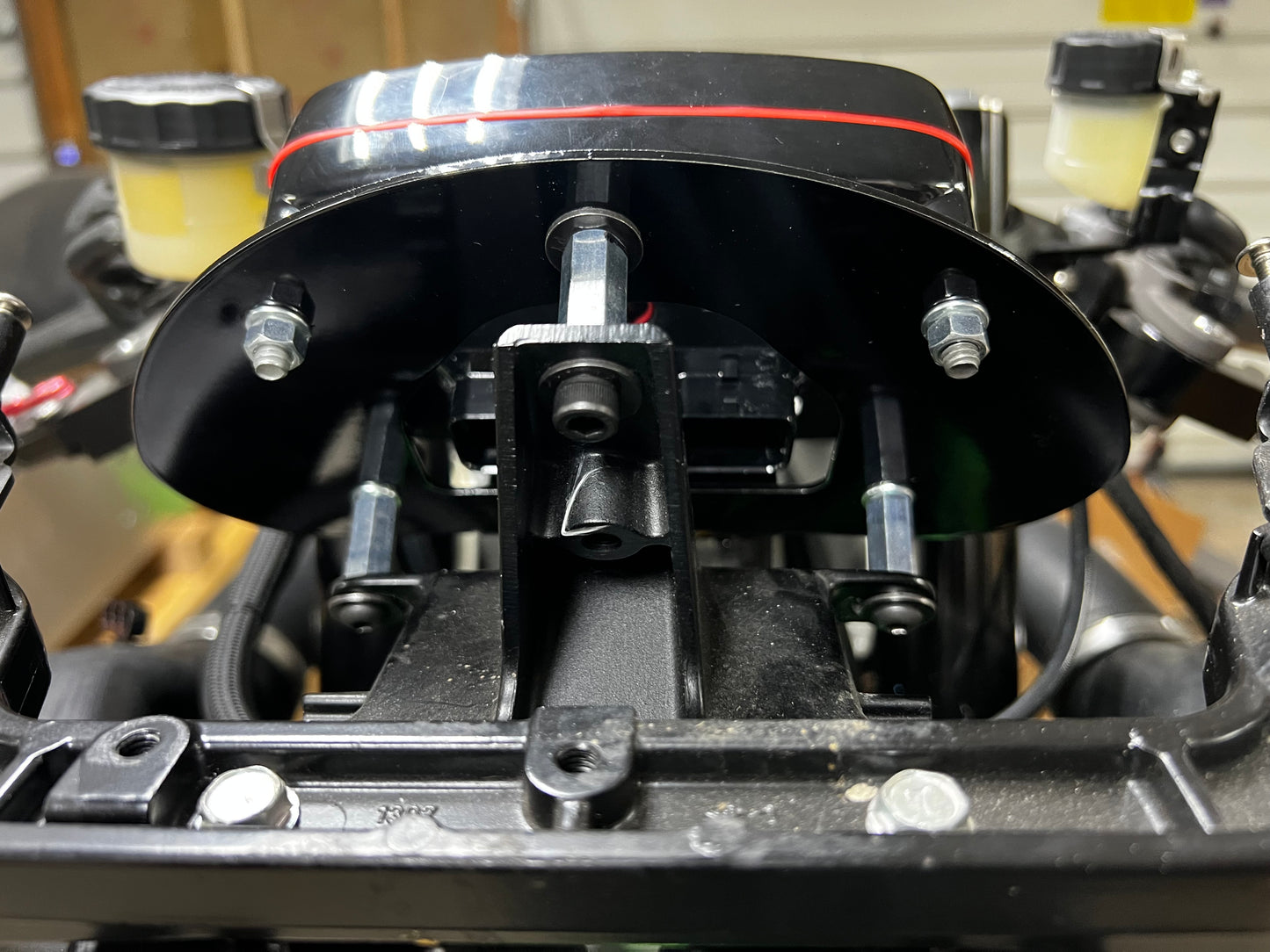 ZX14 FuelTech FT450 and FT550 Dash Bracket