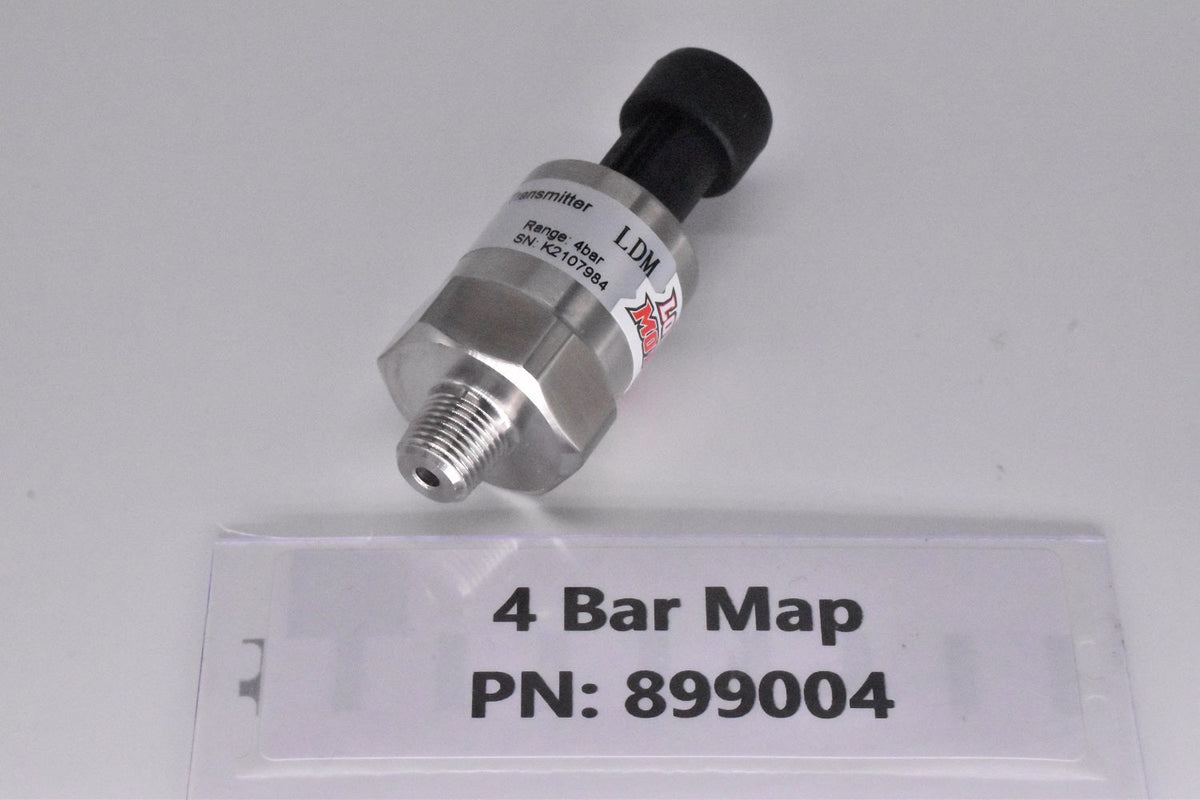 4 Bar MAP Sensor (-1 to +3 Bar Map Sensor) PN: 899004
