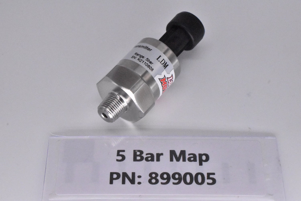 5 Bar MAP Sensor (-1 to +4 Bar Map Sensor) PN: 899005