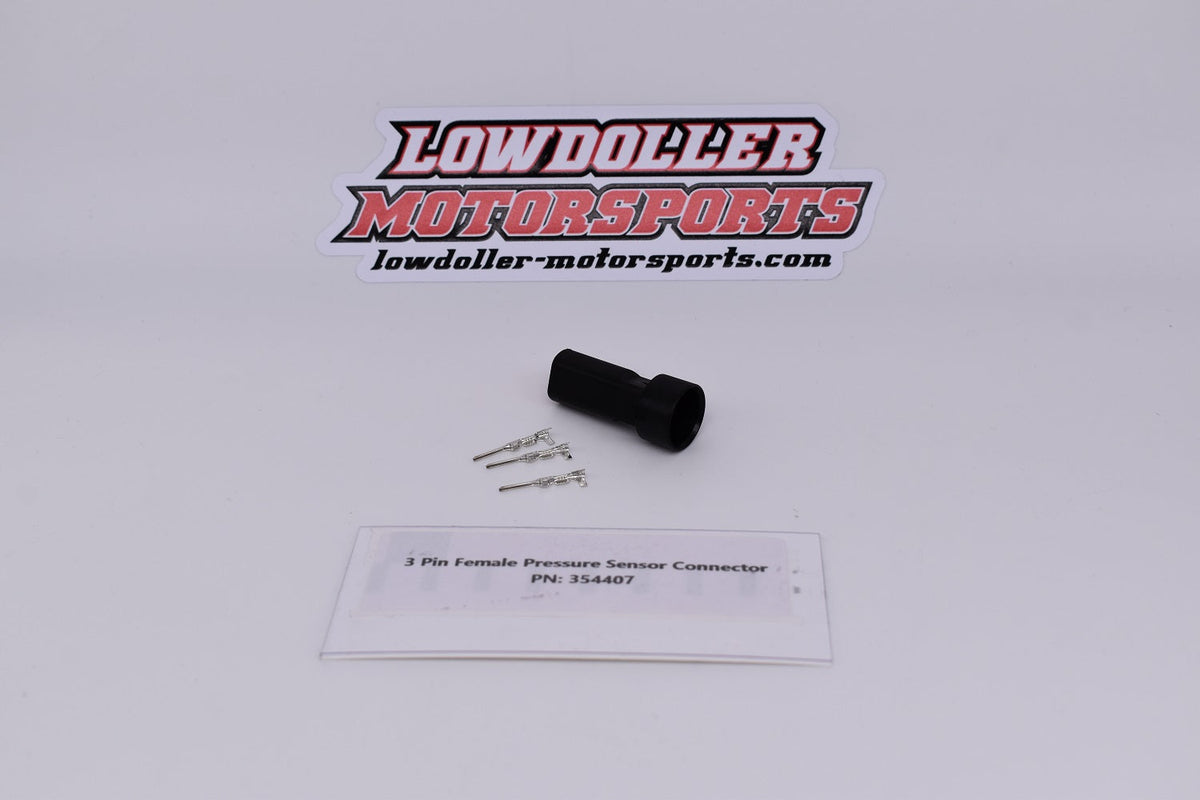 3 Pin Pressure Sensor Connector PN: 354407