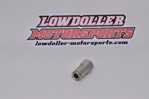 PCF-1/8"-1/4" Female 1/8" NPT to 1/4" Tubing PN: 251003