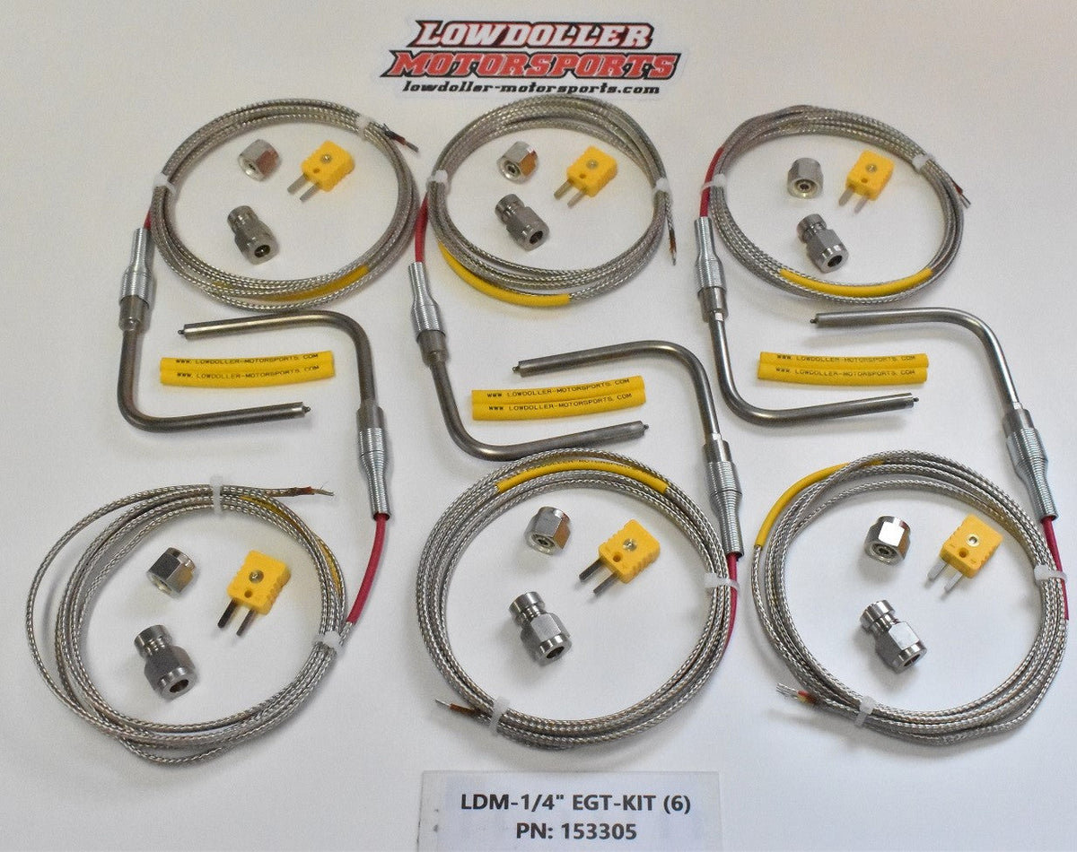 LDM-1/4" EGT-KIT (6 Cylinder) PN:153305
