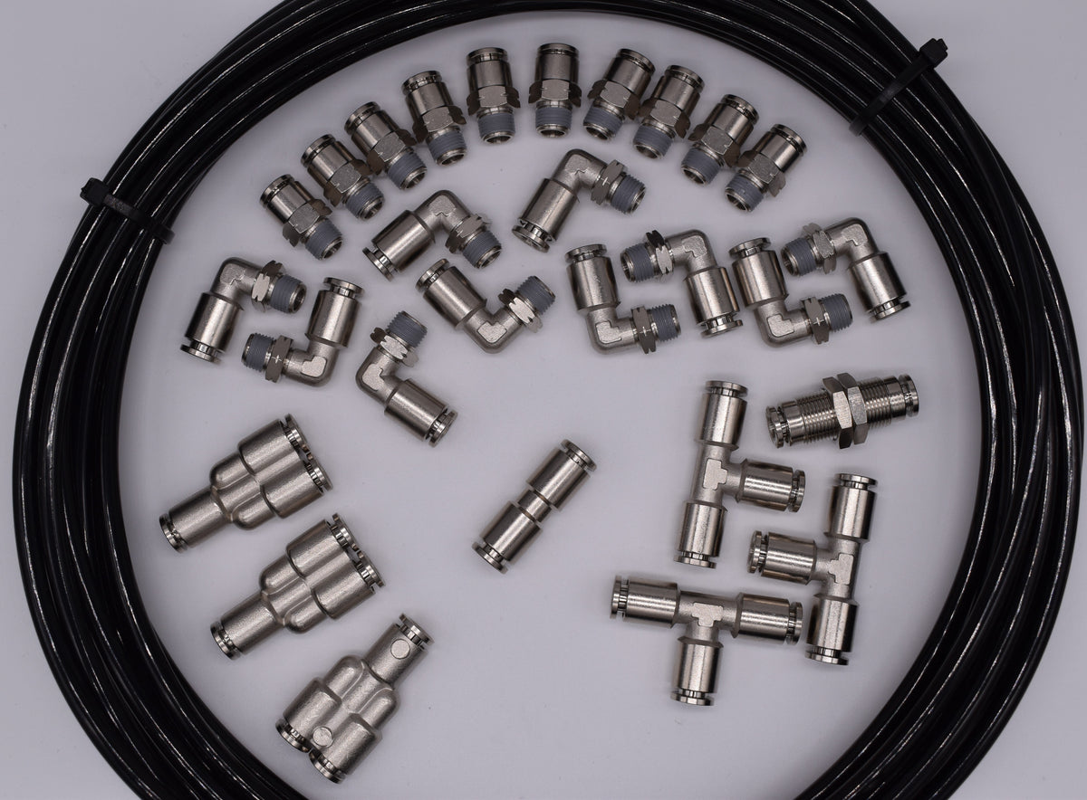 Push Lock Quick Connect Assortment Kit- PN: PLK00001