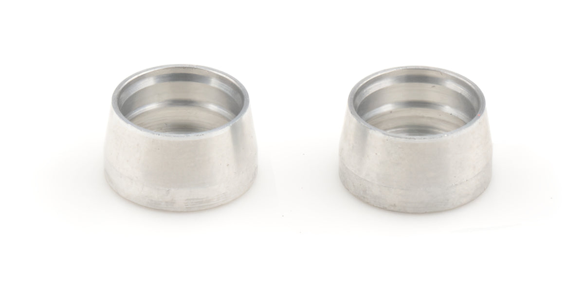 6an PTFE Hose End Ferrules 2pk