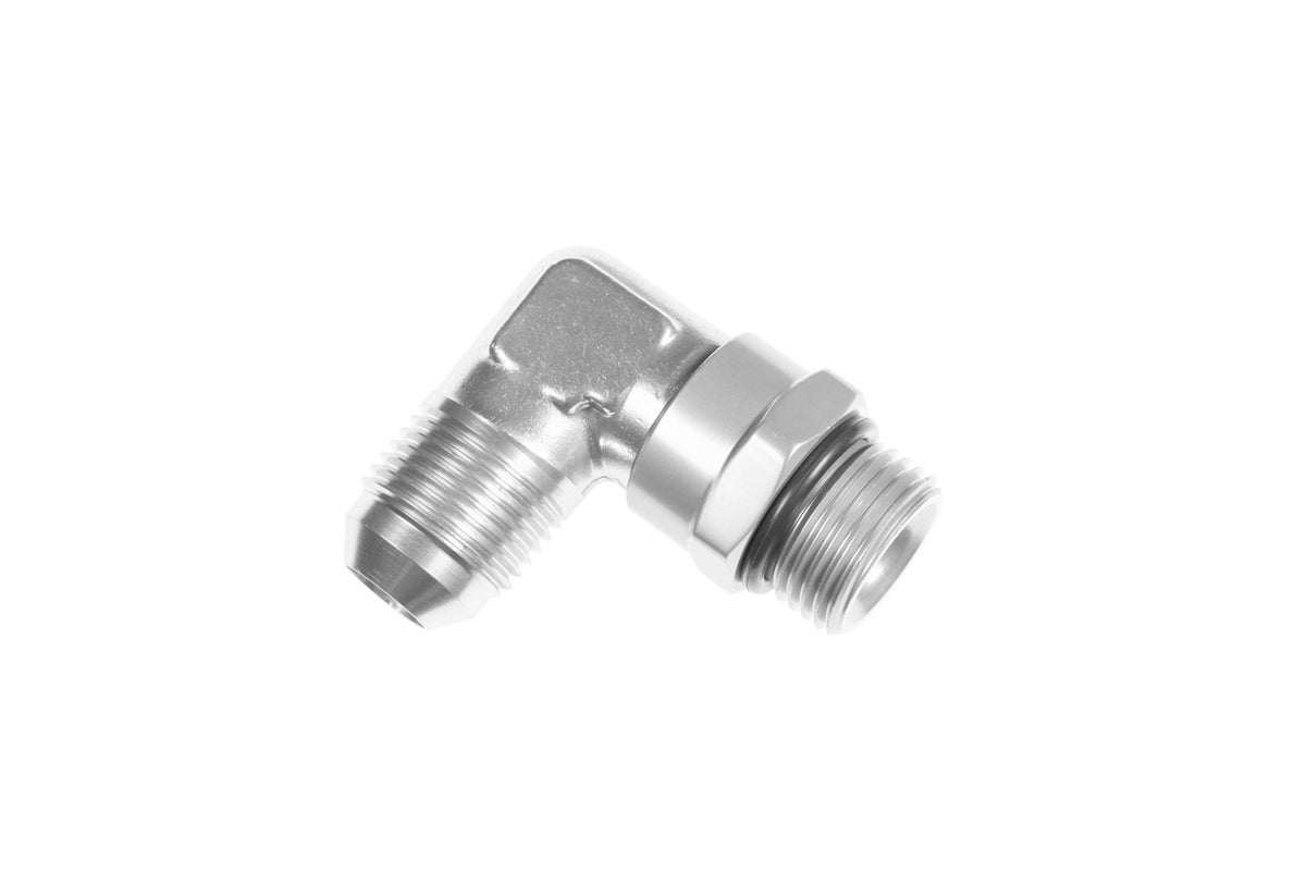 6AN Male to 6AN ORB Male Swivel 90deg