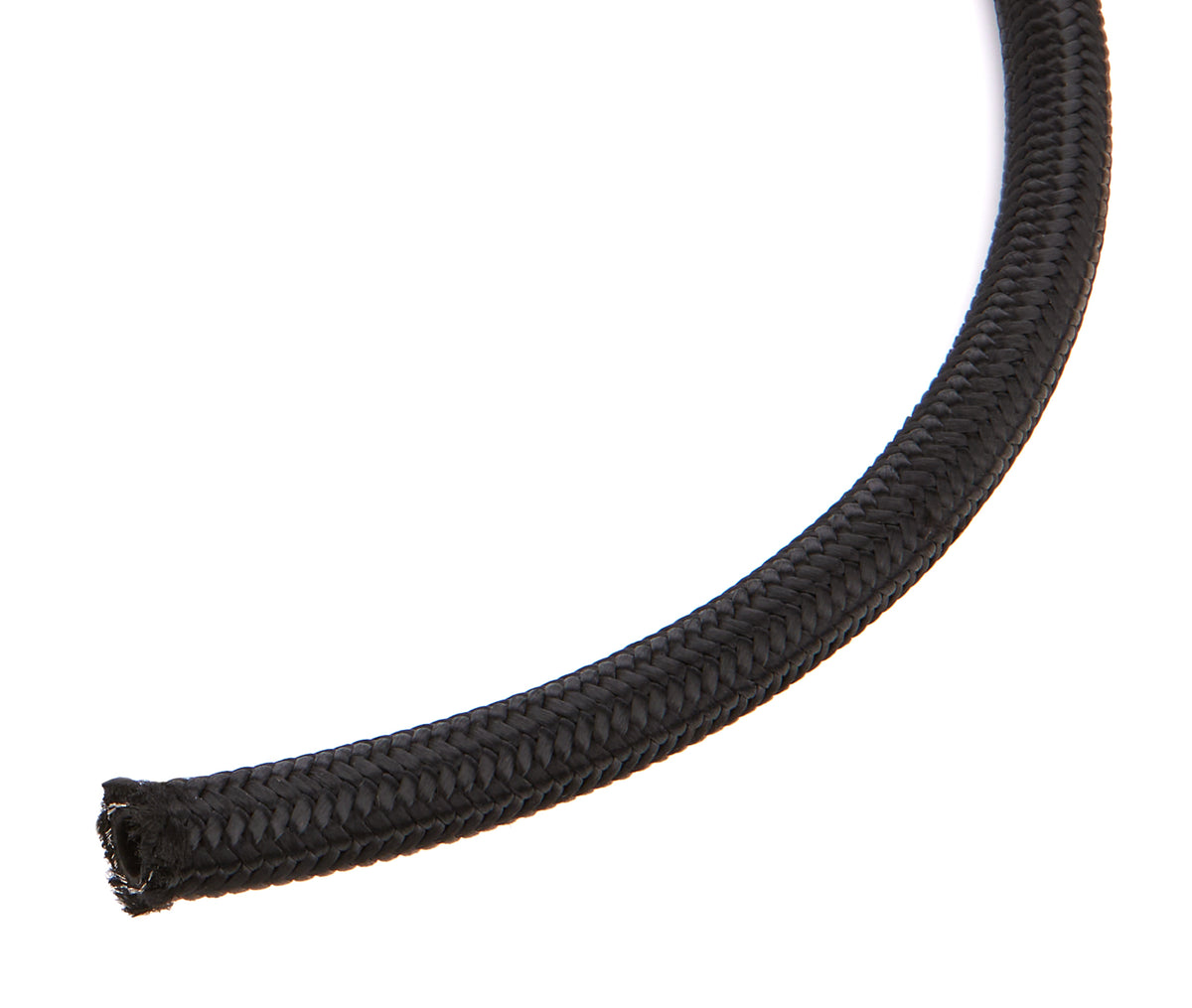 6an 235 Series Black n Nylon Braided Hose 50ft