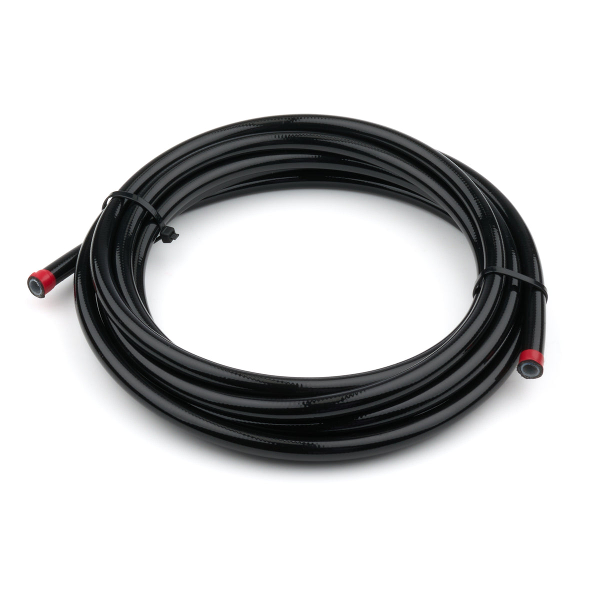 6AN Non-Carbon Lined PTFE Hose Black 15ft