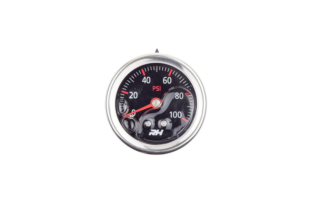 Fuel Pressure Gauge Red