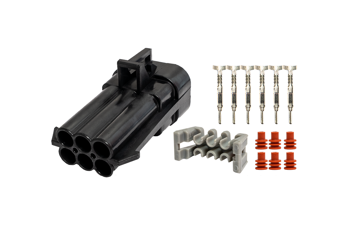 LS550 V8 6-Way Connector Kit