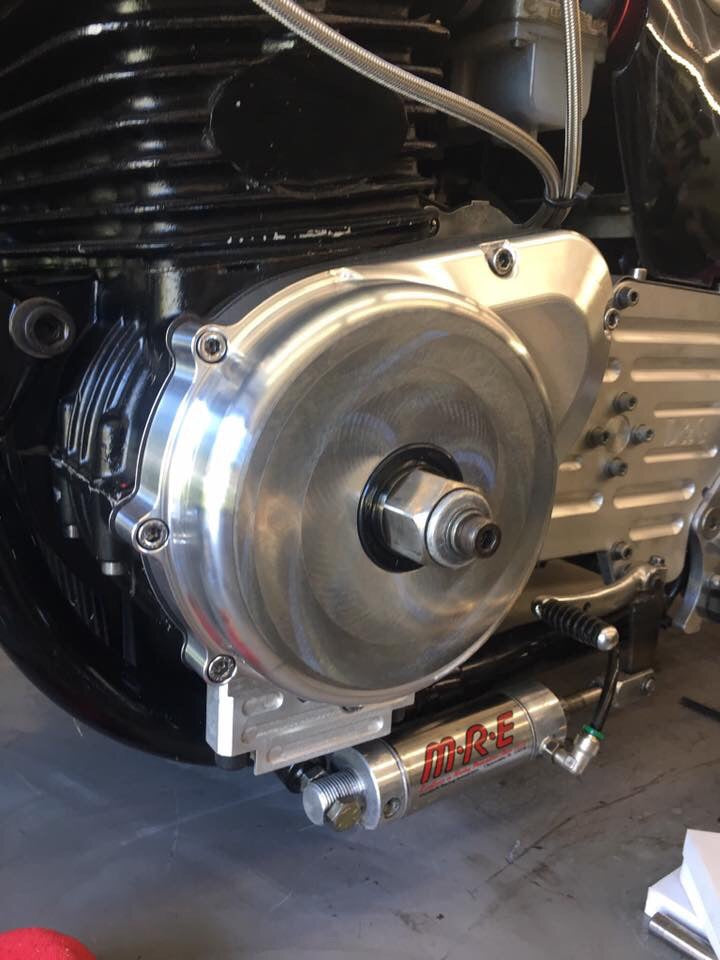 KZ starter cover for electric start and outboard start