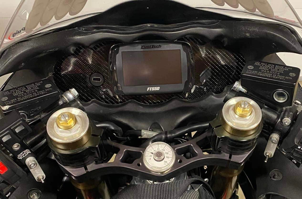 FuelTech FT450/FT550 Hayabusa Gen 2 Mounting Plate