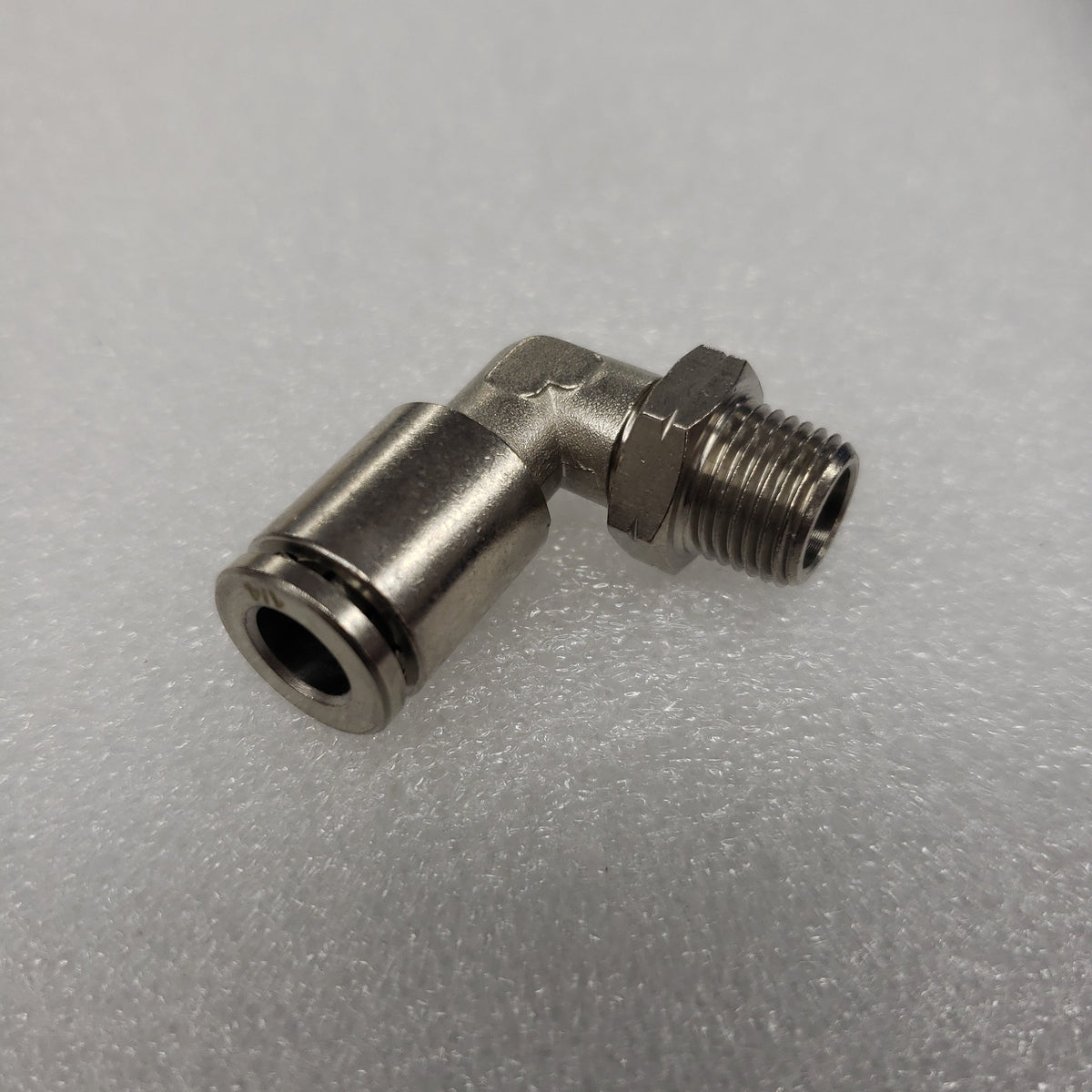 PCL-1/8"-1/4" 90° Elbow Push Lock Fittings PN: 251002