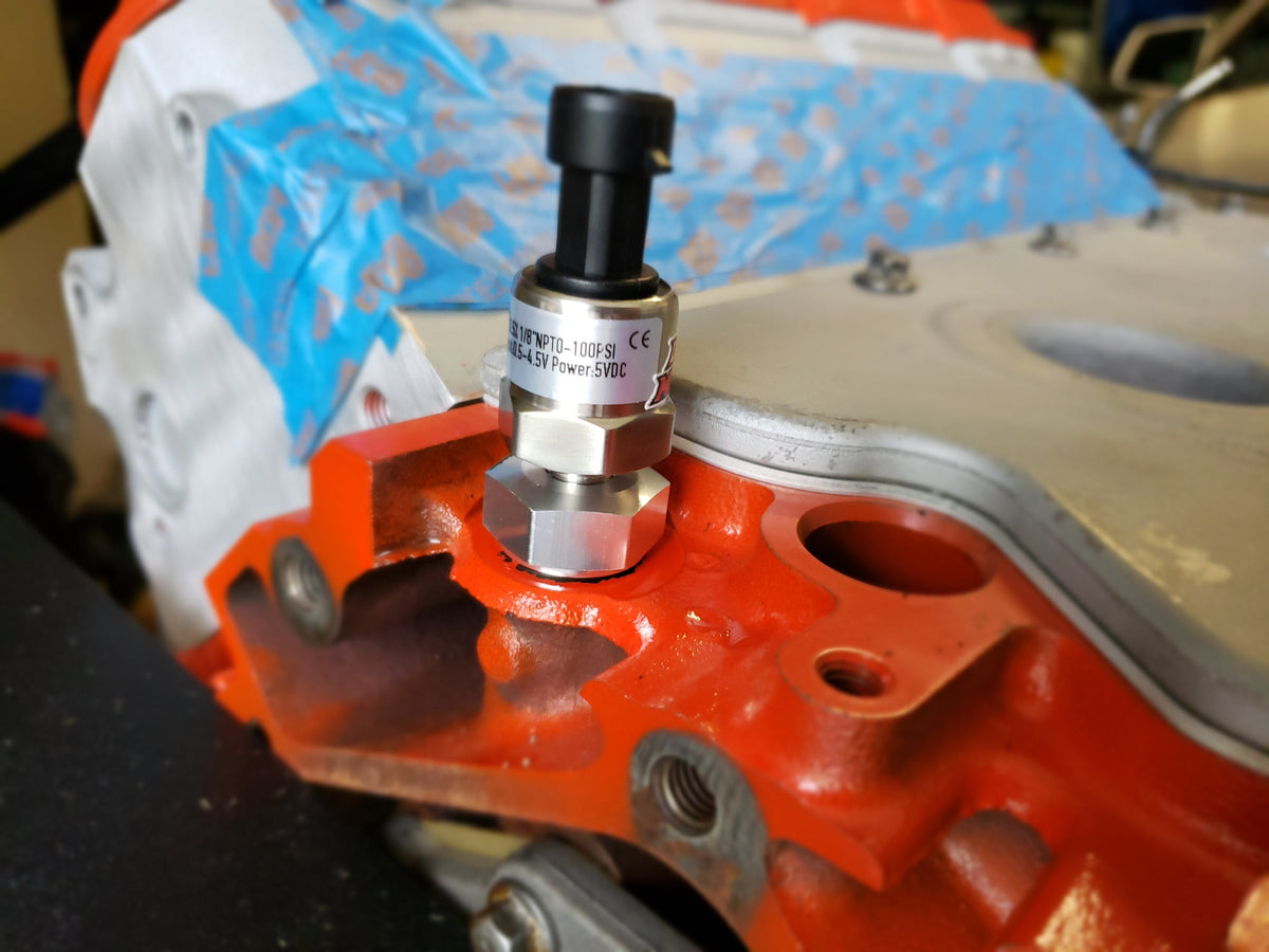 LSX Oil Pressure Sensor Adapter PN: 45001