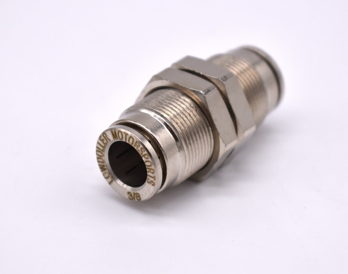 PCB-3/8" Bulkhead Push Lock Fitting PN: 251037