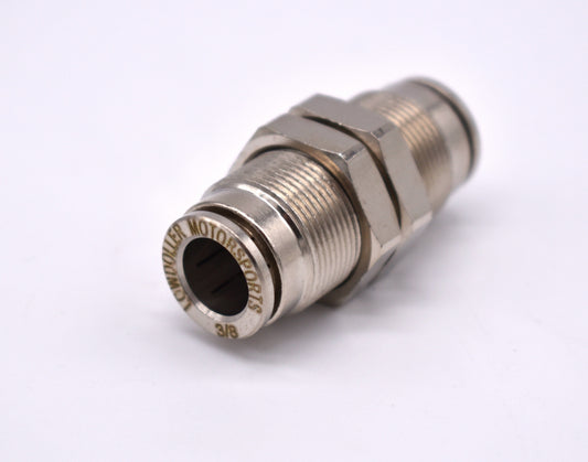 PCB-3/8" Bulkhead Push Lock Fitting PN: 251037
