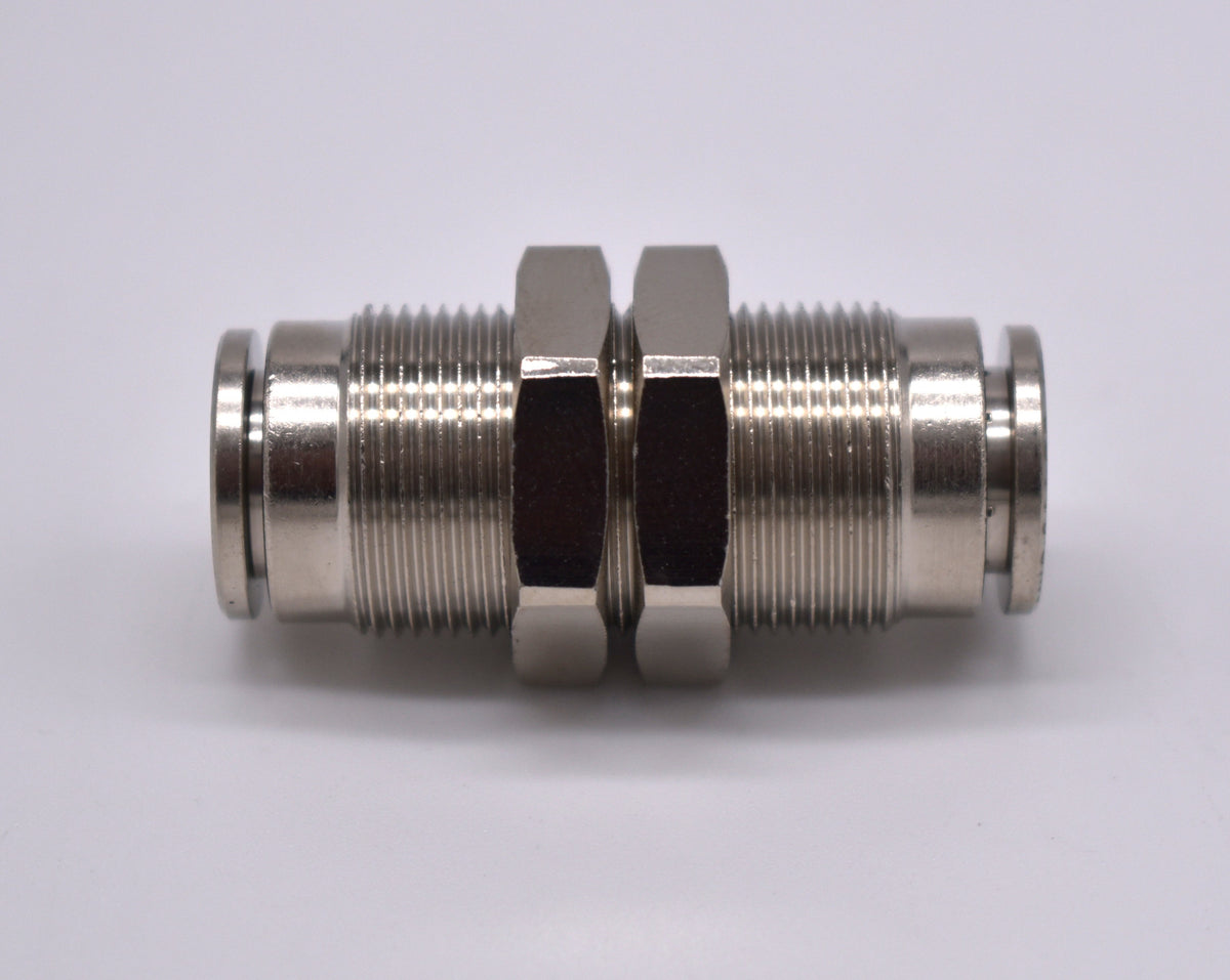 PCB-3/8" Bulkhead Push Lock Fitting PN: 251037