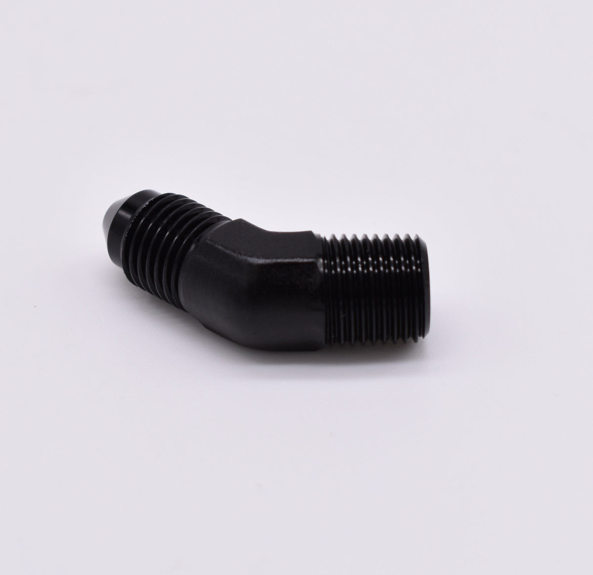 1/8" NPT Male to -3AN Male 45 Degree PN: 456173
