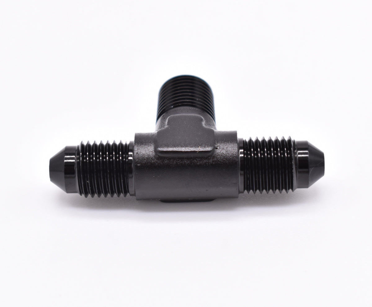 -3AN TEE to 1/8" NPT Male on Side PN: 456174