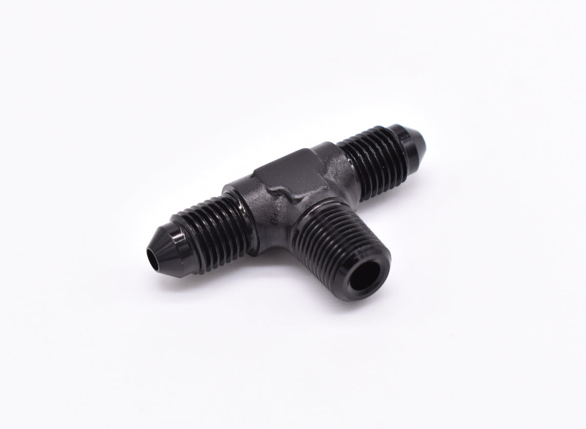 -3AN TEE to 1/8" NPT Male on Side PN: 456174