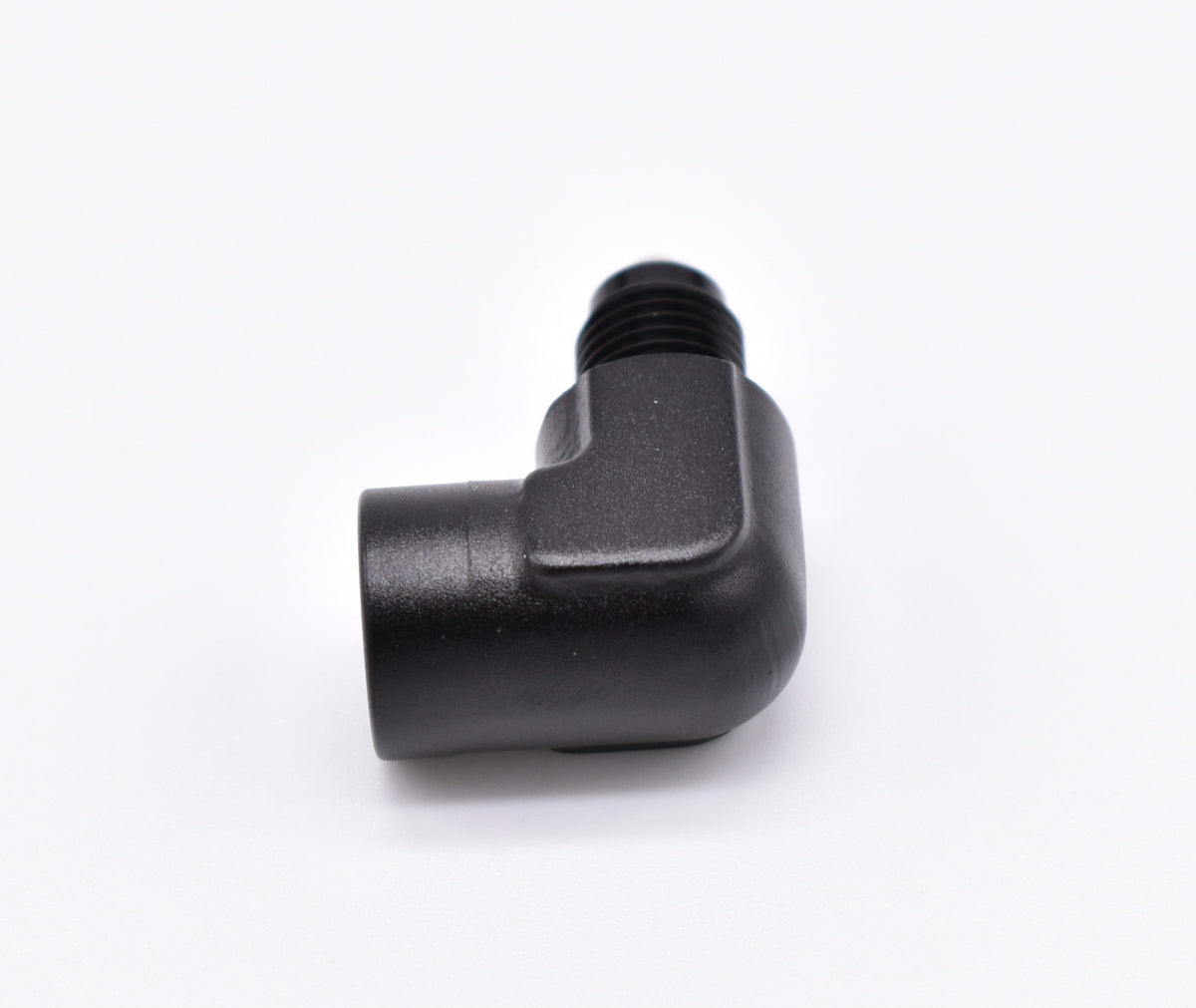 Female 1/8" NPT to -3AN Male Flare 90 Degree Adapter PN: 456182