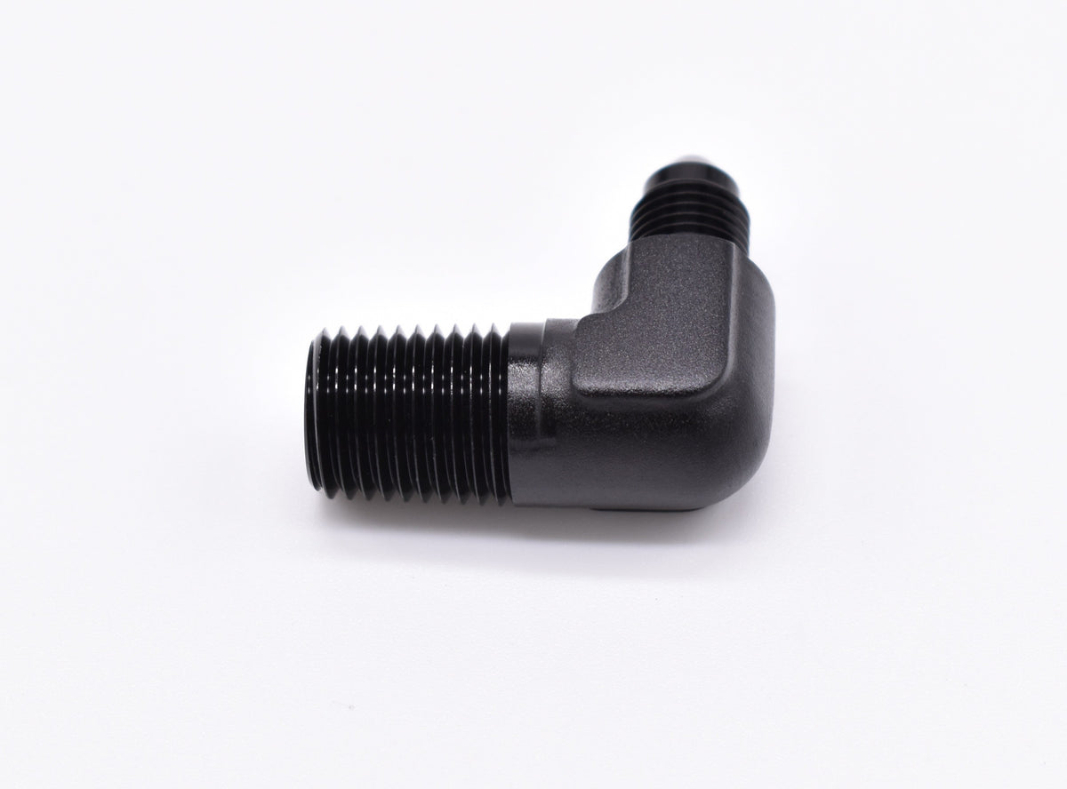 1/4" NPT to -3AN 90 Degree Adapter PN: 456187
