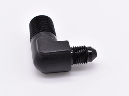 1/4" NPT to -3AN 90 Degree Adapter PN: 456187