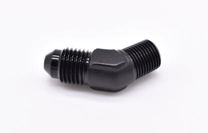 1/8" NPT to -4AN 45 Degree Adapter PN: 456193