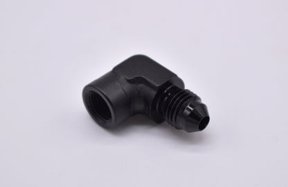 Female 1/8" NPT to -4AN Male 90 Degree Adapter PN: 456195