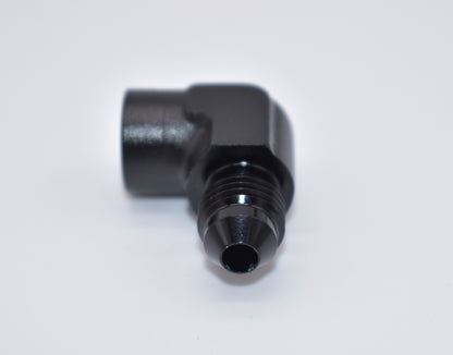 Female 1/8" NPT to -4AN Male 90 Degree Adapter PN: 456195