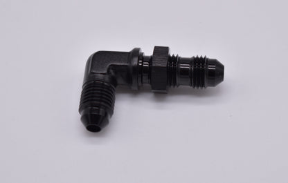 -4AN 90 Degree Bulkhead with Securing Nut PN: 456204
