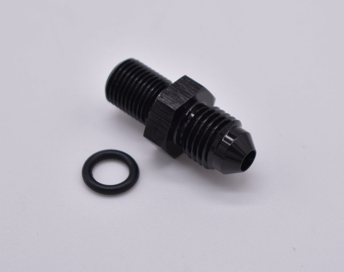 M10 x 1.0 to -4AN Straight Adapter PN: 456207