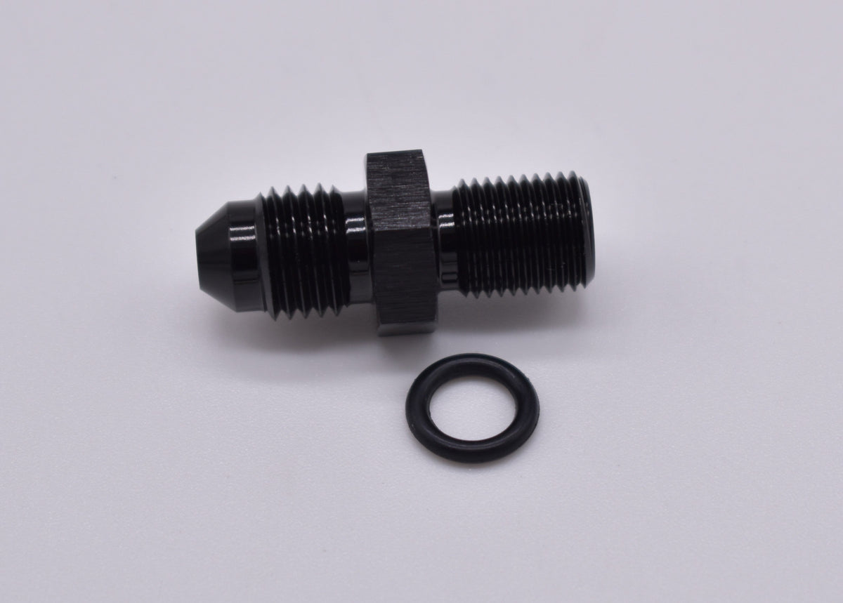 M10 x 1.0 to -4AN Straight Adapter PN: 456207