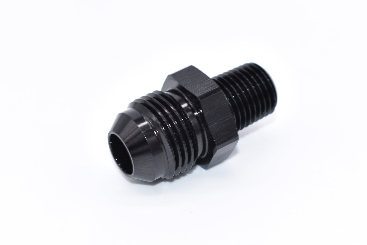 1/4" NPT to -8AN Male Flare Adapter PN: 456214