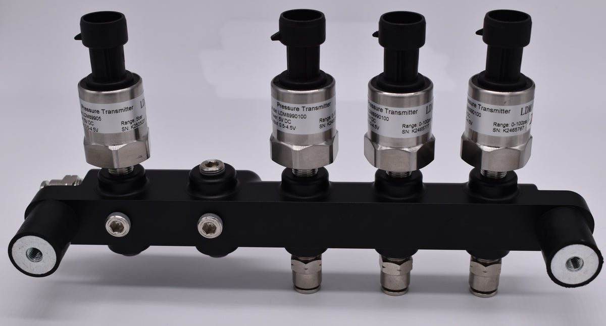 PN: 50006 LIGHTWEIGHT **Right Handed** 5 Port Remote Sensor Mount