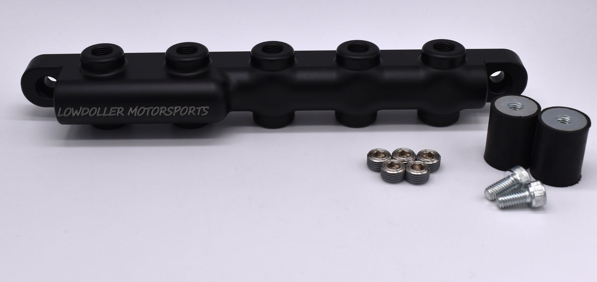 PN: 50007 LIGHTWEIGHT **Left Handed** 5 Port Remote Sensor Mount