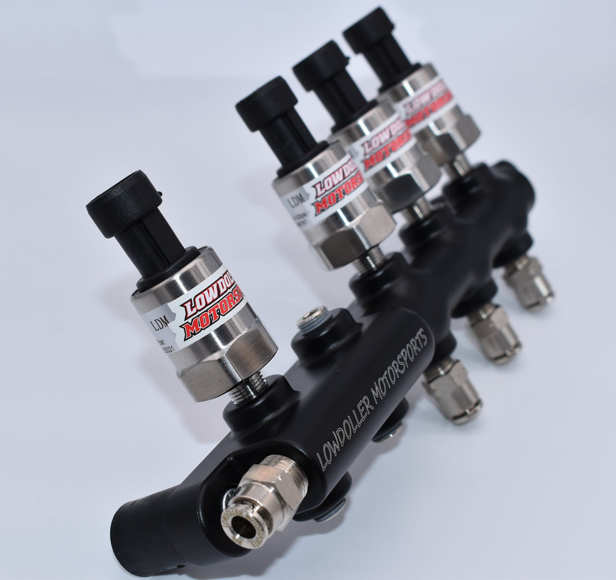 PN: 50007 LIGHTWEIGHT **Left Handed** 5 Port Remote Sensor Mount