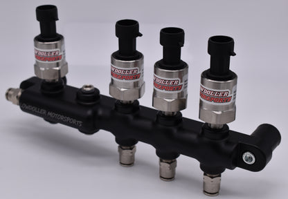 PN: 50007 LIGHTWEIGHT **Left Handed** 5 Port Remote Sensor Mount