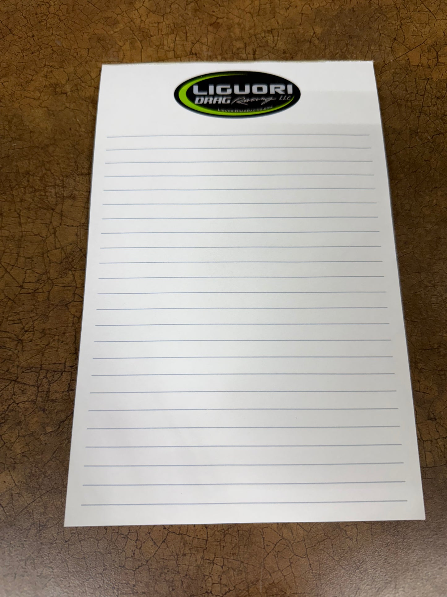 Liguori Drag Racing Notepad