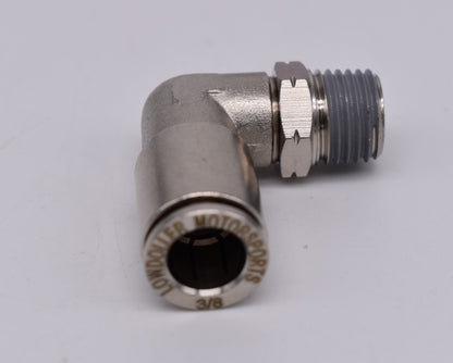 PCL-1/4"-3/8" 90° Elbow Push Lock Fittings PN: 251031