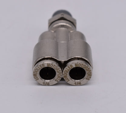 PCYM 1/8" NPT - 1/4" Y Push Lock Union PN: 251032