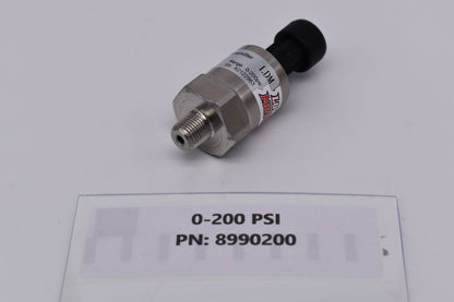 PN: 8990200-0-200 PSI Pressure Sensor
