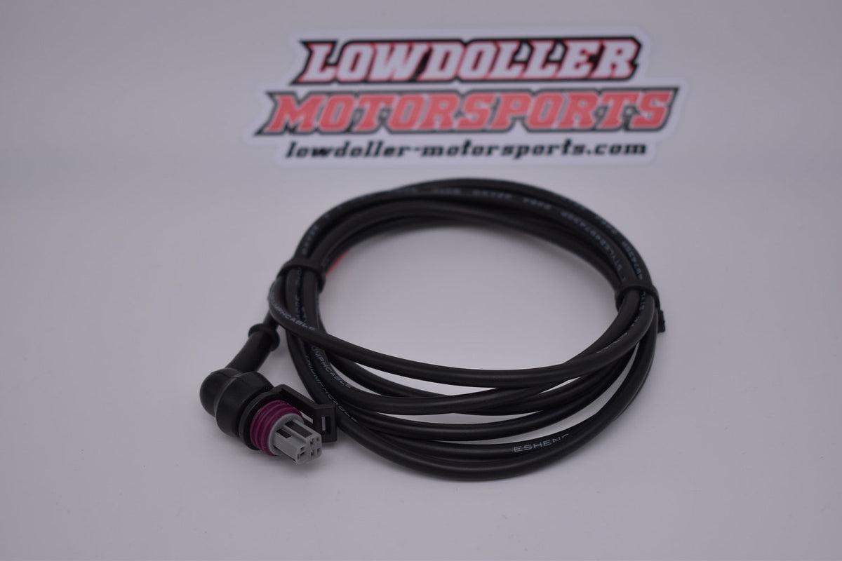 (10 pack) 6' Pre-Wired Cables with 90* Rubber Boot PN: 356609