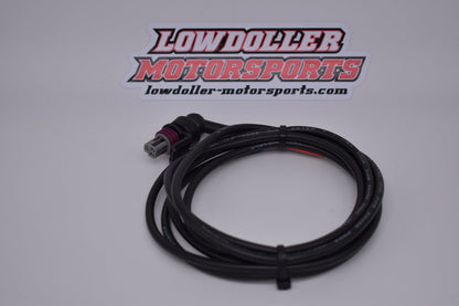 6 Ft Pressure Sensor Cable with 90* Rubber Boot PN: 356602