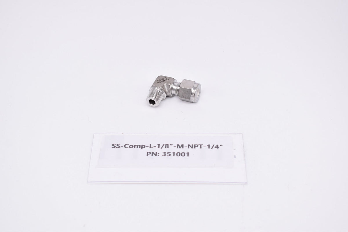 SS-Comp-L-1/8"-M-NPT-1/4" PN: 351001