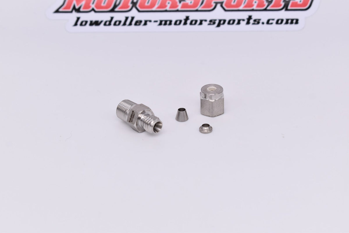 LDM- EGT-1/8" Compression Fitting to Male 1/8" NPT PN: 351003