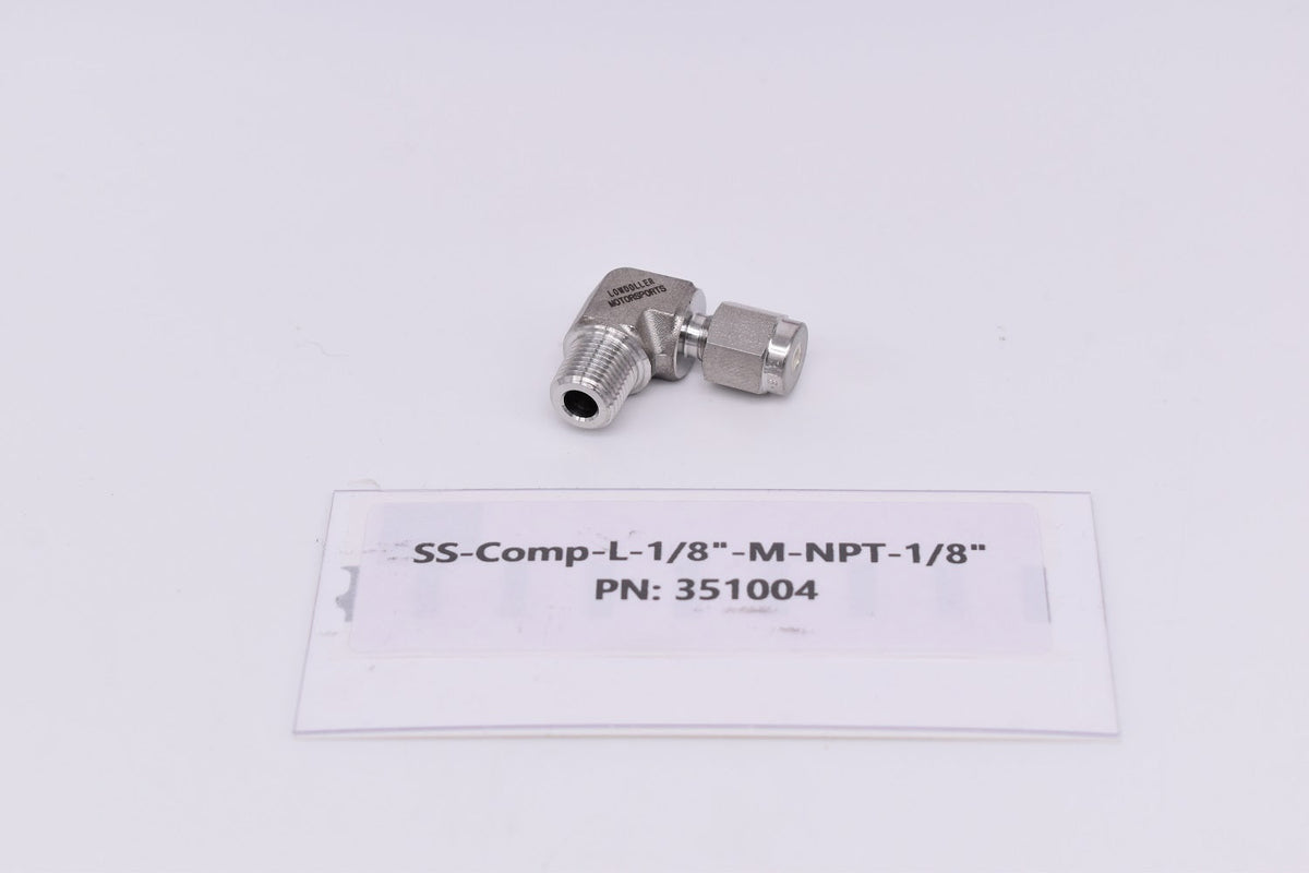 SS-Comp-L-1/8"-M-NPT-1/8" PN: 351004
