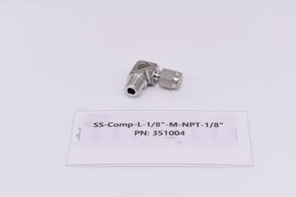 SS-Comp-L-1/8"-M-NPT-1/8" PN: 351004