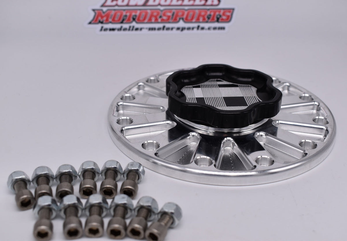 Lowdoller Motorsports 12 Bolt Flannel Fuel Cell Cap