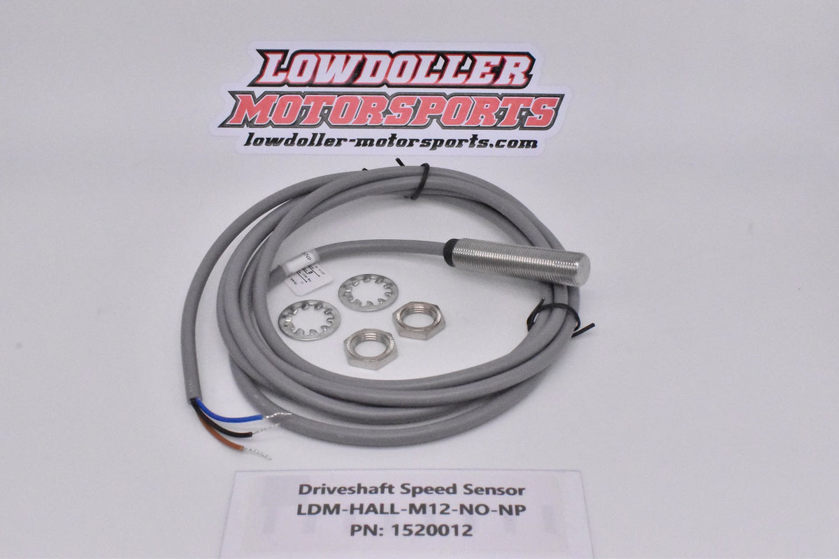 Driveshaft Speed Sensor LDM-HALL-M12-NO-NP PN: 1520012