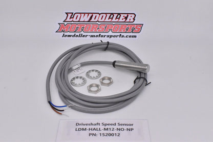 Driveshaft Speed Sensor LDM-HALL-M12-NO-NP PN: 1520012